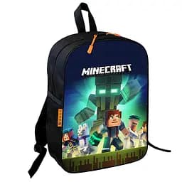 Набір дитячий Майнкрафт Кріпер "Minecraft" рюкзак 36х27см сумка-бананка, кружка з принтом для хлопчика (01550) - мініатюра 2