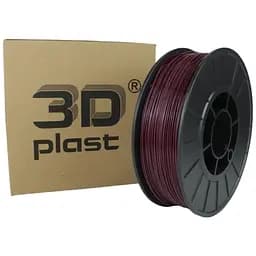Пластик для 3D-принтера 3Dplast PLA 1.75 мм, 0.85 кг, burgundy (3DPLA17508BRD)