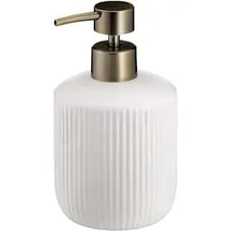 Дозатор для рідкого мила Kela Adele 400 мл білий (23732)