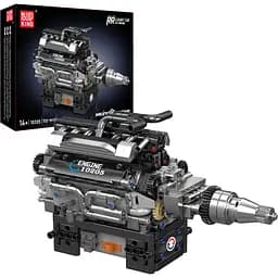 Конструктор Mould King Mking Двигун і коробка передач RR V12 (10205) [161093]