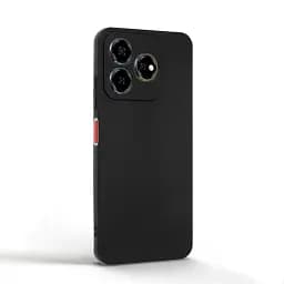 Силіконовий чохол BeCover для Nubia V60 Black (712773) - мініатюра 3