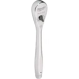 Тріскачка хромована для головок 1/4'' MILWAUKEE, 152мм, (заміна на 4932499523)