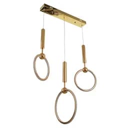 Люстра Brille лофт підвісна LED 80W NW G (BL-888S/3)