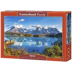 Пазл Castorland Торрес-дель-Пайне Патагонія Чилі 500 ел. (B-53698)