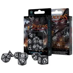 Набор кубиков Dragons Hematite Dice Set , 7 шт. (SDRA01)
