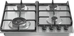 Варильна поверхня газова Gorenje 60 см чугун конфорка Wok нержавіюча сталь - мініатюра 3