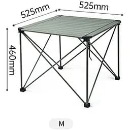 Складаний стіл Naturehike CNK2450JJ013, M, алюміній, сірий - мініатюра 2
