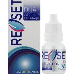 Увлажняющие капли с двойным действием Vita Research Reset DualAction 10 мл