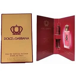 Dolce & Gabbana Q Eau de Parfum Intense 1,5 мл парфумована вода