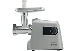 Gorenje Мясорубка, 2500Вт, 2.8кг/хв, 3 решітки, насадка для ковбас, кеббе, шнековий соковидавлювач, 3 терки, пластик/метал, нерж - мініатюра 2