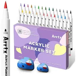 Акриловые маркеры Arrtx AACM-0530A, 30 цветов