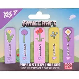 Індекси паперові Yes Minecraft Spring 55х22 мм 100 шт. (170439)