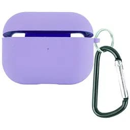 Силиконовый футляр с микрофиброй для наушников Airpods 3