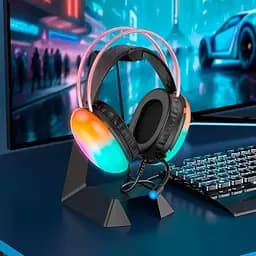 Ігрові навушники Hoco W109 Plus usb 7.1 RGB - мініатюра 7