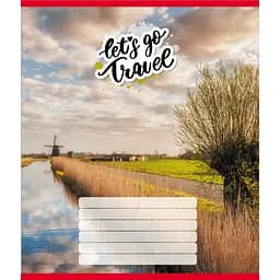 Зошит учнівський "Село" Leader 012-500342K-2 в клітинку, 12 аркушів