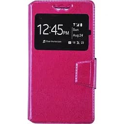 Чохол-книжка Toto Book Silicone Slide Universal Cover With Window 5.3"-5.5" Red