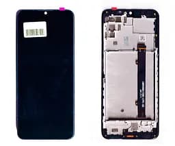 Дисплей Xiaomi Redmi 10 2022 чорний + рамка