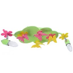 Люстра Brille потолочная деревянная для детской E14 40W Mix (KL-401C/2)