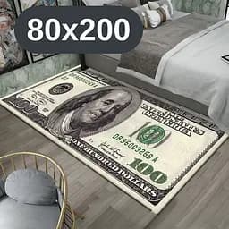 Стильний та зносостійкий килим для дому "100 доларів" 80х200 KT8000702
