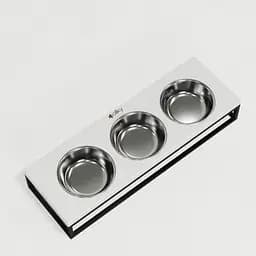 Hollky Base Bar — три миски на підставці (3 × 0,45 л) - мініатюра 8