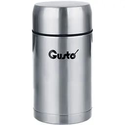 Термос для еды Gusto GT010-1 Вкусный обед 1 л серебристый (126794)