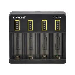 Універсальний зарядний пристрій LiitoKala Lii-L16340 для акумуляторів 16340 (CR123A), 4 слоти - мініатюра 3