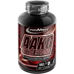 Аргінін альфа-кетоглутарат IronMaxx AAKG Ultra Strong 180 таблеток