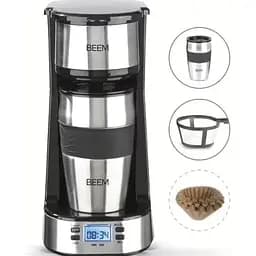 Кавоварка Beem 750Вт з термокружкою 0.4 л Thermo ТwoGo з таймером