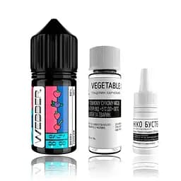 Набір компонентів для самозамісу сольової заправки WEBBER Berry Mix Cooler 30 мл 0-50 мг Мікс ягід з легкою прохолодою (12022)