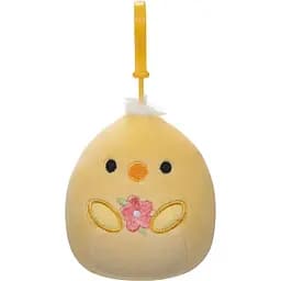 Мягкая игрушка Squishmallows Птенец Тристон на клипсе 9 см (SQCP00182)