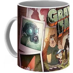 Кухоль GeekLand Gravity Falls heroes GF.02.07. 330 мл білий