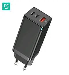 Блок питания 65w Сетевое зарядное устройство для Xiaomi Baseus GaN Mini Quick Travel BS-C915