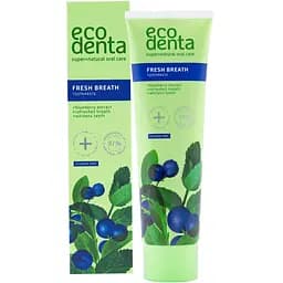 Зубная паста Ecodenta Green Line Fresh Breath Свежее дыхание с черникой 100 мл