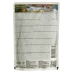 Вологий корм для котів Carpathian Pet Food Hairball control з качкою в желе для виведення шерсті 80 г - мініатюра 2