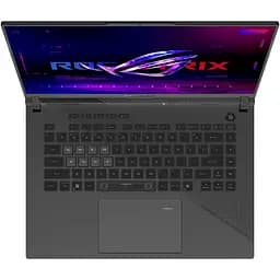 Ігровий ноутбук ASUS ROG Strix G16 G614FR AMD Ryzen 9 9955HX3D до 5, 4 ГГц, 16 дюймів, 2, 5 КБ, WQXGA, IPS, 240 Гц, 32 ГБ DDR5, 1 ТБ SSD, NVIDIA GeForce RTX 5070 Ti 12 ГБ GDDR7, Windows 11 Pro, Eclipse Grey - мініатюра 3
