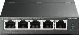 Комутатор TL-SG105MPE 5xGE (4xPoE), 120Вт, WebSmart TP-Link teh0018181 - мініатюра 2