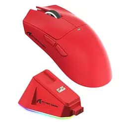 Мишка ігрова бездротова Attack Shark X11 22000 DPI PAW3311 із зарядною станцією RED - мініатюра 1