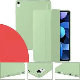 Чохол-книжка BeCover Tri Fold Soft TPU Silicone для Apple iPad Air 4/5 2020/2022 10.9" Green (711131) - мініатюра 2