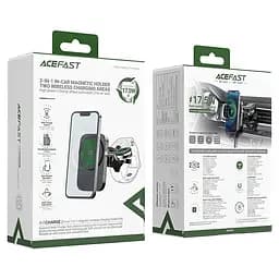 Автотримач з БЗП Acefast D18 2in1 in-car Black - мініатюра 6