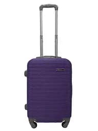 Валіза маленька S ABS-пластик Milano bag 004 56,5×39×24см 40л Фіолетовий