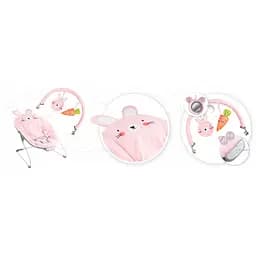 Крісло-шезлонг MoMi Glossy Bunny (BULE00004) - мініатюра 5