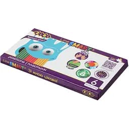 Пластилин ZiBi Smart Line 6 цветов (ZB.6221)