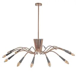 Люстра підвісна Brille павук в зал E14 40W G (BL-526S/15)