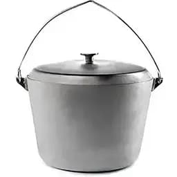 Котел Сила алюмінієвий з кришкою та дужкою 300 мм 12 л