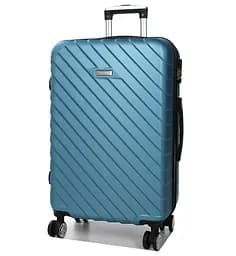 Валіза середня M ABS-пластик Madisson Snowball 03403 68х44х27см 68+13л Блакитний
