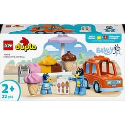 Конструктор LEGO DUPLO Bluey Путешествие с мороженым из Блуи 22 детали (10458)