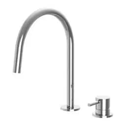 Змішувач для раковини Paffoni Light без донного клапана. chrome LIG051CR, Хром