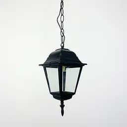 Підвісний вуличний ліхтар під лампу чорного кольору Line.F 9030 H/S BK