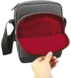 Сумка Yenkee Portable TARMAC Messenger Bag YBT 1070GY Grey (7137047) - мініатюра 3