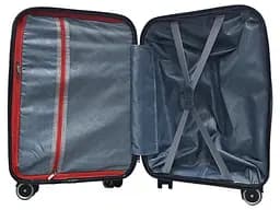Валіза міні XS+ з поліпропілену Milano bag 0305 40л Чорний - мініатюра 5